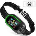 Smart Anti Bark Collar for Dogs | Rechargeable Dog Collar IP67 Waterproof with 5 Adjustable Sensitivity Levels | 3-in-1 Training Modes for All Dog Sizes with Dog tag| Stop Barking Instantly