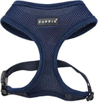 Puppia Soft Dog Harness, Navy, Small (PDCF-AC30-NY-S)