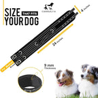 Protective Tactical Dog 4" Wide Collar for Medium Dogs – Heavy-Duty Adjustable Nylon Collar with Control Handle, Quick-Release Metal Buckle & D-Ring for Training, Play & Outdoor Safety