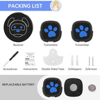 Dog Door Bell for Potty Training, Wireless Dog Doorbell Ring to Go Outside, IP65 Waterproof Touch Buttons, 55 Melodies & 1000 Feet Range