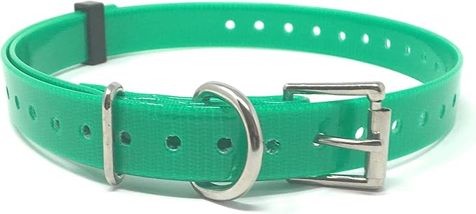 Replacement Strap for SportDOG Collars - 3/4" Wide Ultra-Durable Dog E-Collar Replacement for Training, Bark, Shock, Electric, and GPS Collars - 28" Adjustable Length SportDOG (Neon Green)