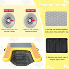 Inflatable Dog Boat Ramp Water Ramp for Pool, Float Floating Dog Ramps with Anti-Slip EVA for Lakes, Boats, Docks