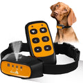 My Pet Command 2 in 1 Citronella Dog Anti bark training collar Auto and Remote Control Safe Humane Spray collar with advanced bark detection mode Adjustable sensitivity levels 1 Collar Kit with Remote