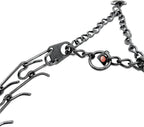 Herm Sprenger Prong Collar for Dogs Training – Quick Release Buckle & Swivel Ring for Easy Use – Made of Durable Steel Chrome Plated in Germany– 3.2mm Prongs for Large Dogs with 20-26" Neck