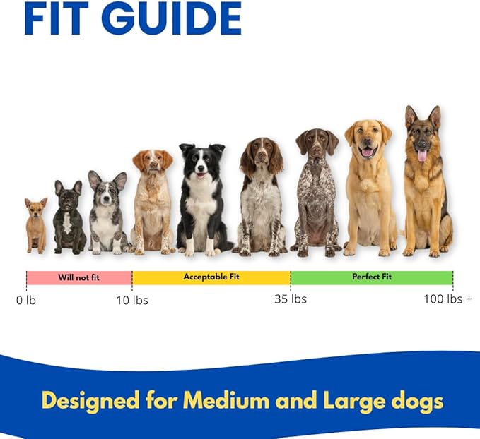 Educator BP-504 Barkless Pro Anti Bark Collar for Dog Training, Waterproof, Automatic Bark Correction Mode, 9 Stimulation Levels, Vocal Cord Vibration Sensor for Small, Medium & Large Dogs