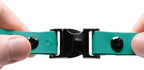 Educator 3/4-Inch Dog Training Collar Strap–ONLY Fits ME-300, ET-300/400, EZ-900, PE-900 & PG-300 Receivers – NOT Compatible with FE-580, ET-800 or UL-1200–Quick Snap Biothane Bungee Collar, Teal