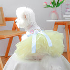 Furbabycare® Elegant Sweet Easter Puppy Dog Blingbling Princess Skirt Pet Dog Lace Cake Camisole Tutu Dress C-Easter Bunny X-Small