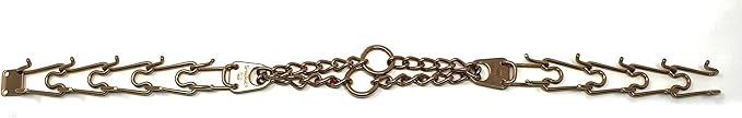 HS HERM. SPRENGER GERMANY Curogan Prong Dog Training Collar Ultra-Plus Pet Pinch Collar Hypoallergenic Nickel Free No-Pull Collar for Dogs Made in Germany 3.2mm x 23in Medium