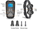 Dog Shock Collar-3000FT,Shock Collar for Dogs with Remote Control, 3 Modes (Beep, Vibration, Static) 2 Dogs Rechargeable Bark Collar for Small, Medium, Large Dogs | Humane Anti-Bark Training