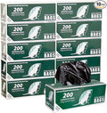 Zero Waste USA - 2,000 Commercial Grade Dog Waste Station Refill Roll Bags - Fits Any Roll Bag Dog Waste Station - 40% Thicker than competitor brands - 10 Rolls of 200 bags per roll