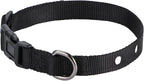 1 Inch Dog Shock Collar Replacement Strap with 2 Holes - Compatible with Most Brands of Ecollar Dog Fences and Training Collars, Black