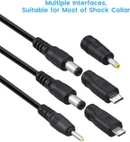 Charger Replacement for Shock Collar Patpet Paipaitek Educator Stopwoofer Slopehill Bousnic NBJU DogRook Training Collar Cord