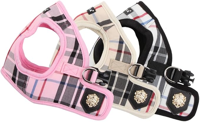 Puppia Authentic Junior Harness B, Medium, Pink