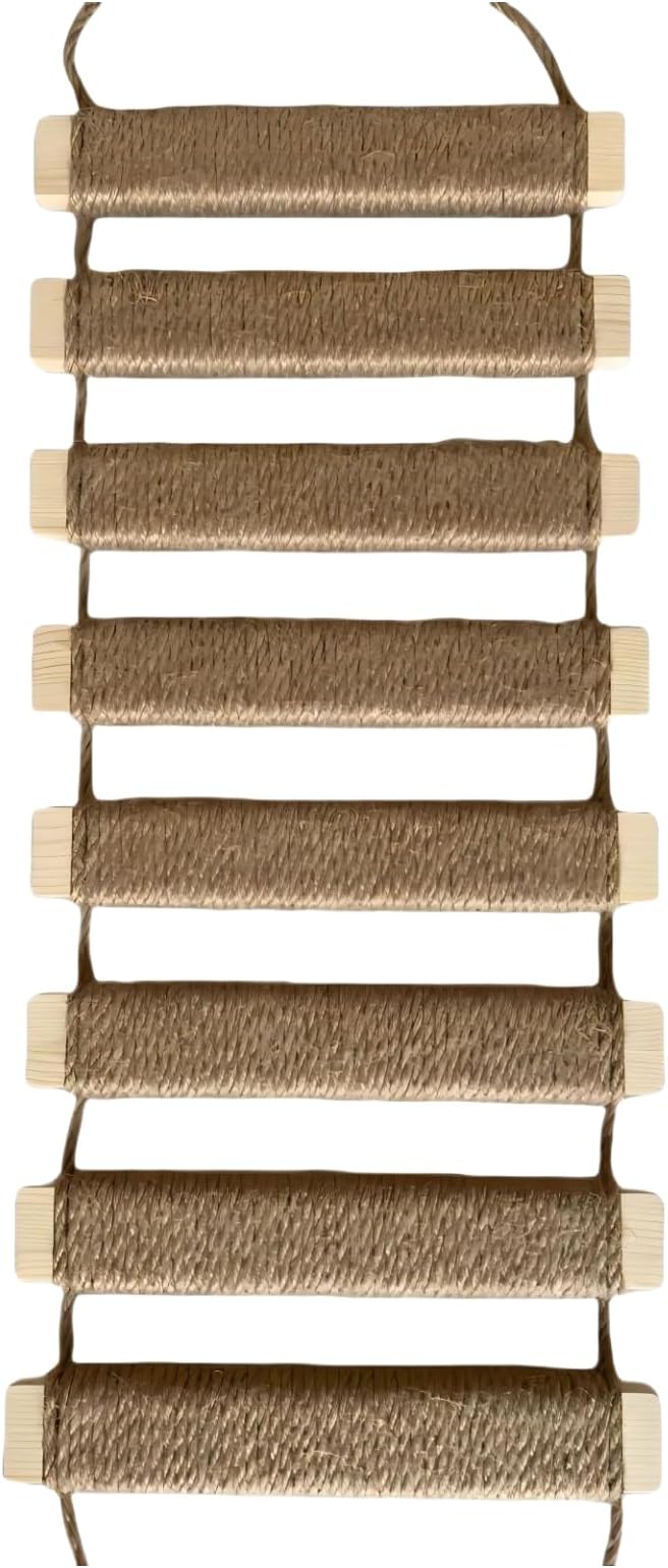 Cat Ladder Bridge Cat Tree Scratching Post Cat Tower - Enhance Your Cat's Playground with Our Sturdy Cat Bridge (L-22in (56cm))
