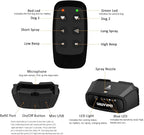 Citronella Dog Training Collar with Remote, Auto + Manual 2 Modes, Spray + Beep Citronella Dog Bark Control Collar, No Electric Shock Humane Safe Rechargeable Waterproof Anti Bark Device for Dogs