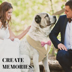 AVERYDAY Dog Tuxedo for Wedding Outfit, Dog Suit and Tie Costumes for Birthday, Halloween, Cosplay, Christmas Party, Pet Formal Wear with Bowtie, Tux for Medium Large Dogs, Bulldog, Labrador, Husky