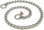 Herm Sprenger - Matt Stainless Steel Scratch Resistant Dog Training Collar - Round Links Slip Chain - Small Medium Large Dogs - Professional Training Collar - Made in Germany (18 inches (45 cm))