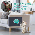 Self-Adhesive Cat Scratching Mat, 118"x11.8" Cat Scratch Furniture Protector, DIY Cat Scratch Pad Self-Adhesive, Trimmable Self Adhesive Couch Protector from Cats Claws, Protects Sofas and Chairs