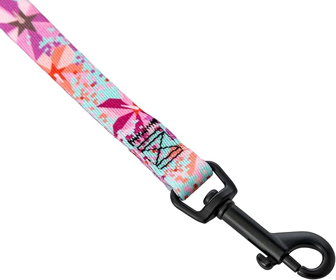 Wolfgang Heavy Duty Dog Leash, Pull-Tested for Walking & Training, DigiFloral Print, Small