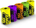 Bags On Board Dog Poop Bags - Strong, Leak Proof Dog Waste Bags - 9 x14 Inches, 315 Multi-Colored Bags