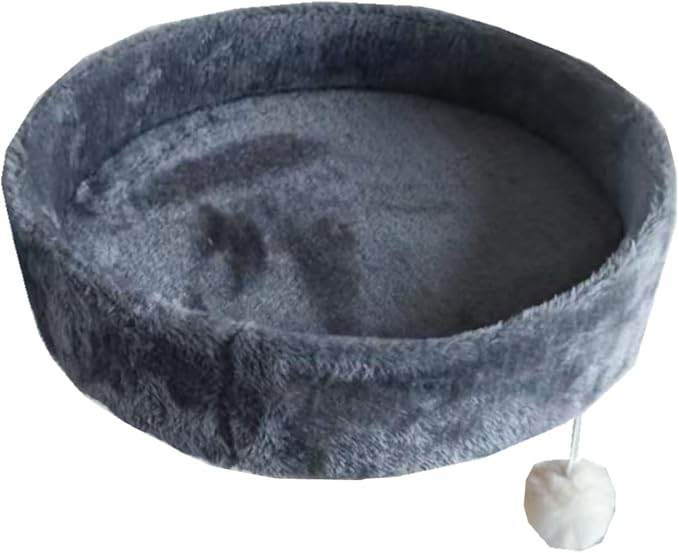 SHENGOCASE 13.5" Cat Tree Tower Accessories Replacement Parts Top Perch Bed Platform, Cat Tower Add ons (Grey, M8)