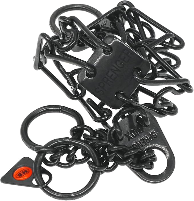 Herm Sprenger Black Stainless Steel Dog Prong Collar with Easy On Assembly Chain Professional Training Pinch Collar for Small Medium Large Dogs Made in Germany (17in X 2.25mm (Neck Size up to 13in))