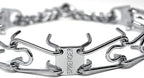 Herm Sprenger Prong Dog Training Collar, 3.2mm x 23in Medium, Ultra-Plus Chrome Plated Steel Pet Pinch Collar No-Pull Collar for Dogs Anti Pull Training Collar Made in Germany