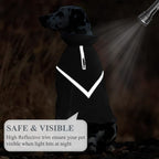 VIVAGLORY Snowrap Dog Coat, Jacket with Harness Hole, Dog Coat for Winter & Cold Weather, Fluffy Warm Fleece Lined Reflective Water Resistant for Puppy, S, Grey