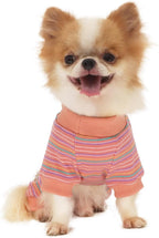 LOPHIPETS Dog Pajama Onesie for Small Chihuahua Yorkie Puppy Cat Clothes Apparel-Pink/S