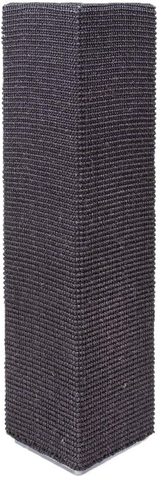 Sofa-Scratcher Squared' Cat Scratching Post & Couch-Corner/Furniture Protector (Black)
