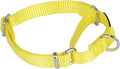Hyhug Martingale Collar for Dogs Small Yellow |Escape - Proof Heavy Duty Nylon Durable No Buckle, Ideal for Training & Daily Walks