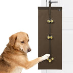 Anti-Scratch Dog Door Bell - Adjustable Puppy Potty Training Bells, Hanging Doorbell to Protect Doors & Trim