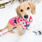 Gooby - Stretch Fleece Vest, Pullover Fleece Vest Jacket Sweater for Dogs, Pink, Large
