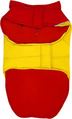 Pets First Kansas City Chiefs Puffer Vest, Small, Waterproof Dog Coat, NFL Licensed Pet Warming Sports Jacket