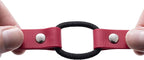 Educator 1-Inch Dog Training Collar Strap – ONLY Fits FE-580, ET-800 & UL-1200 Receivers – NOT Compatible with Mini Educator (ET-300/ET-400) – Quick Snap Biothane Bungee Collar, Red