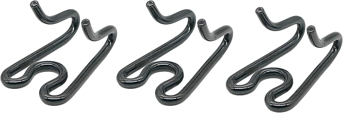 Herm Sprenger – Black Stainless Steel Additional Prong Links for Herm Sprenger Ultra-Plus Dog Training Collar - for Small Medium Large Dogs - Made in Germany (4.0 mm)