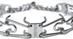 Herm Sprenger Prong Dog Training Collar Ultra-Plus Chrome Plated Steel No Pull Collar for Dogs Made in Germany, 20in x 3.0mm (Neck Size up to 16in)