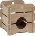 Catit Vesper Cottage Cat Tree Hideout, Oak, 52112