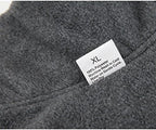 Creation Core Windproof Plush with Sport Vest Dog Clothes Night Reflective Jacket Pet Keep Warm Jacket No Pull No Choke Design Eco-Friendly for Small and Large Big Dog(Grey S)