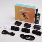 PetJoy Vibrating Dog Collar with Remote – No Shock Training Collar for 3 Dogs - Beep & Vibration 3300ft Range, Waterproof for Small to Large Dogs (5-120 lbs)