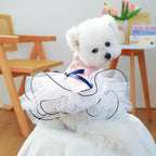 Furbabycare® Elegant Sweet Fashion Puppy Dog Blingbling Princess Skirt Pet Dog Lace Cake Camisole Tutu Dress P-Pink X-Small