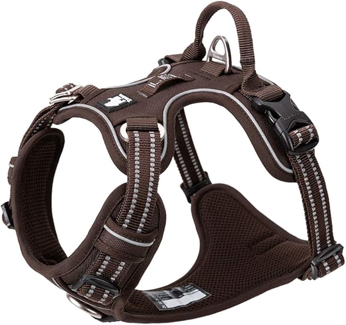 TRUE LOVE Dog Harness No Pull Nylon Reflective Pet Harness Adjustable Comfortable Control Step-in Brilliant Colors Truelove TLH56512 XS