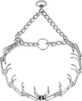 Herm. Sprenger Ultra-Plus Prong Dog Training Collar with Quick Release Snap and Swivel, Anti Pull Training Pinch Collar, Steel Chrome Plated (3.0 mm x 18" Neck Size; 23" Chain Length)