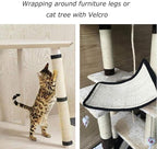 HAOZAIKEJI Cat Scratcher Mat Sofa Protector Natural Sisal Cat Scratching Mat Cat Scratch Couch Cover Heavy Duty Couch Guard Easy Installation Scratch Pad for Grinding Claws Protecting Furniture