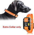 My Pet Command Long Range Dog Training Collar with Remote 1 Mile/5280 Ft Safe Static Vibrate, Tone, Flashing Beacon Lights, Rechargeable Waterproof Remote device, add up to 2 Collars. Xtra Collar only