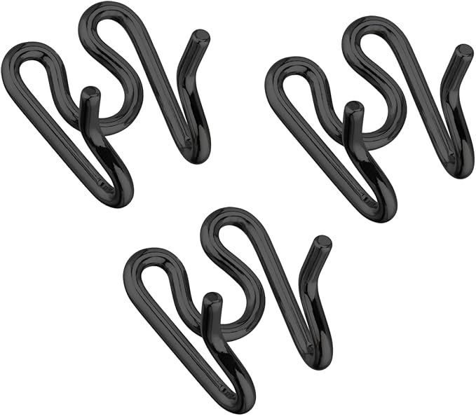 Herm. Sprenger Additional Prong Links for Ultra-Plus Prong Dog Training Collar, Anti Pull Training Pinch Collar - Set of 3 (Stainless Steel Black, 3.0 mm - Short Version)