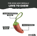 Barkbox Habanero Pupper Dog Toy for Medium Dogs Built for Aggressive Chewers, Who Love Tugging, Tossing and Thrashing Fun