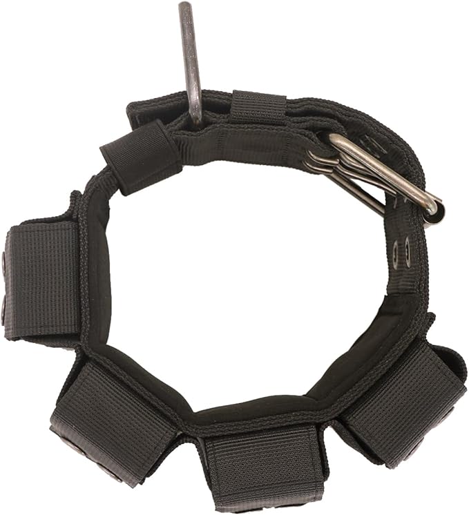 Tactical Weighted Dog Collar - Weights for Training & Exercise - Small, Medium, Large Dogs