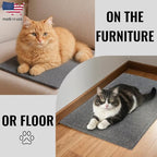 Wall Cat Scratcher & Corner Cat Scratcher – Indoor Scratching Post for Cats – Carpet Scratching Pad – Corner Scratchers for Indoor Cats – Wall Mounted Cat Mat