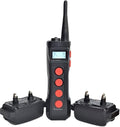 1100 Yard Remote Dog Training Shock Collar with Auto Anti Bark & Waterproof Collar (2-Dog Kit)
